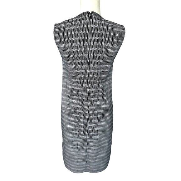 Kate Spade Saturday Dress Womens Small S Black White Print V Neck Shift Stretch - Picture 4 of 9